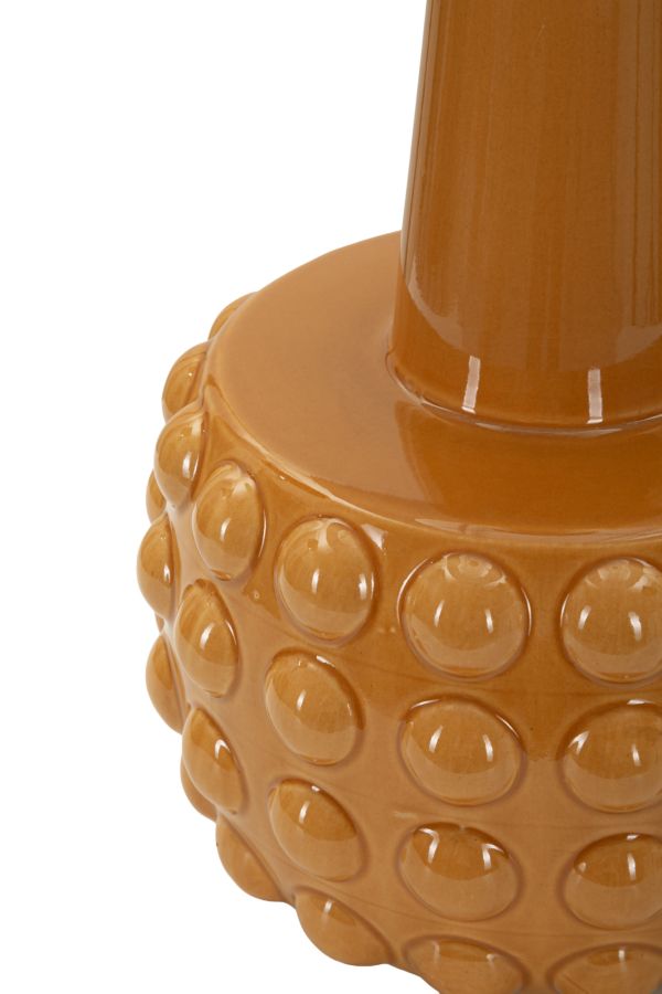 GRESS TABLE LAMP – Sennepsgul bordlampe (Ø30 x 51,5 cm)