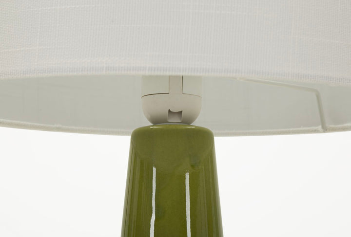 GRESS TABLE LAMP – Grøn bordlampe (Ø30 x 51,5 cm)