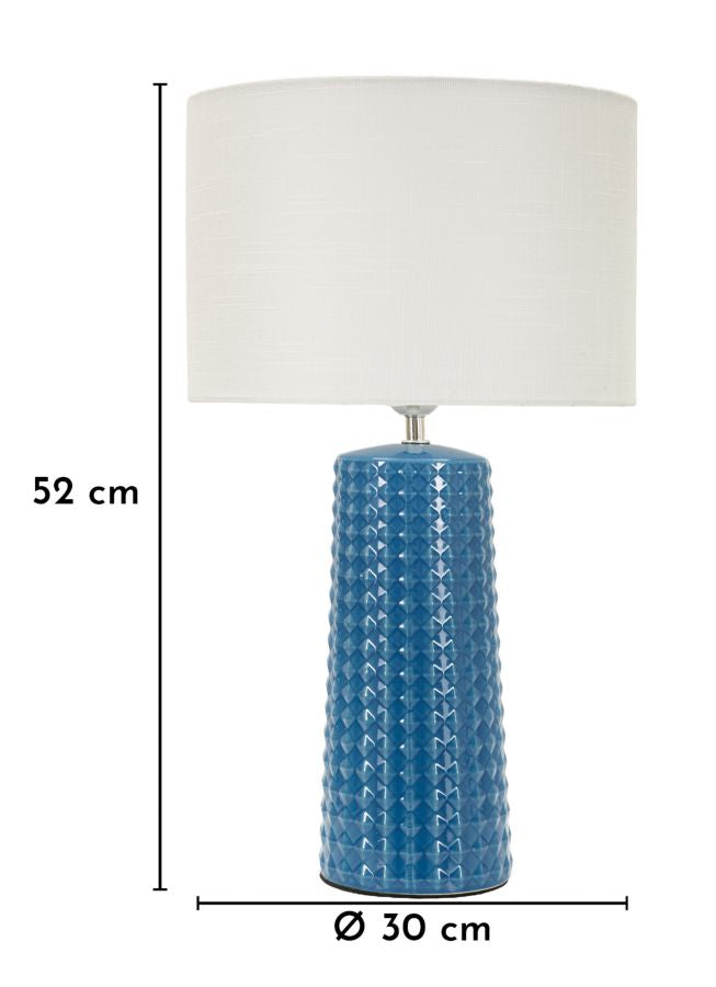 GLISS TABLE LAMP – Blå bordlampe (Ø30 x 52 cm)