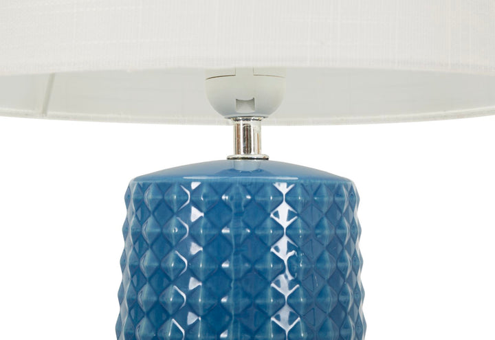 GLISS TABLE LAMP – Blå bordlampe (Ø30 x 52 cm)