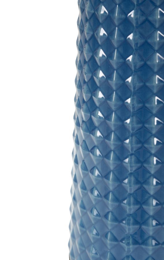 GLISS TABLE LAMP – Blå bordlampe (Ø30 x 52 cm)