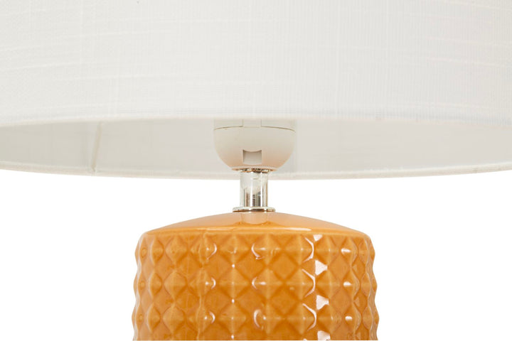 GLISS TABLE LAMP – Sennepsgul bordlampe (Ø30 x 52 cm)