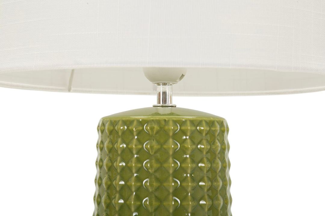 GLISS TABLE LAMP – Grøn bordlampe (Ø30 x 52 cm)