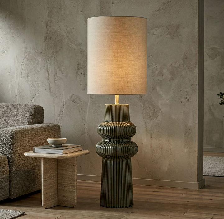 HARMONY FLOOR LAMP – Grøn gulvlampe (Ø35 x 112 cm)