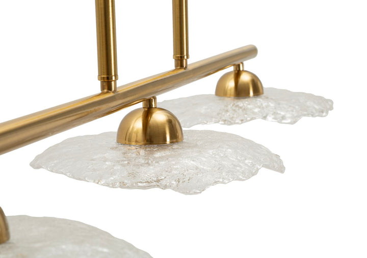 EMILY 3 LIGHT CEILING LAMP – Loftlampe i transparent glas (100 x 24 x 18 cm)