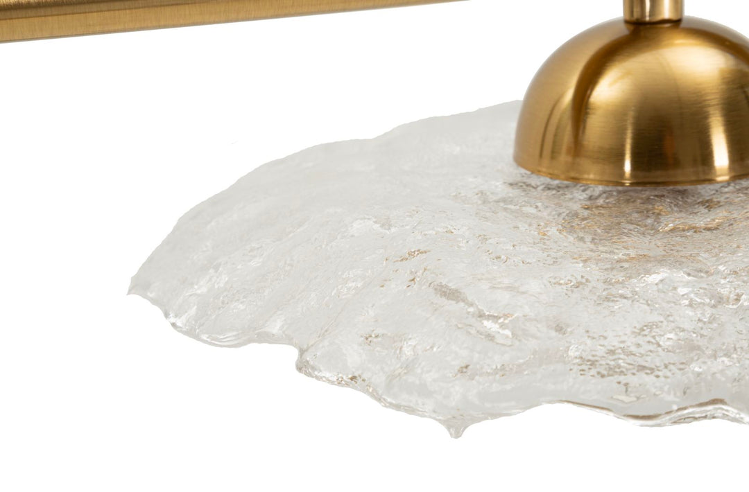 EMILY 3 LIGHT CEILING LAMP – Loftlampe i transparent glas (100 x 24 x 18 cm)