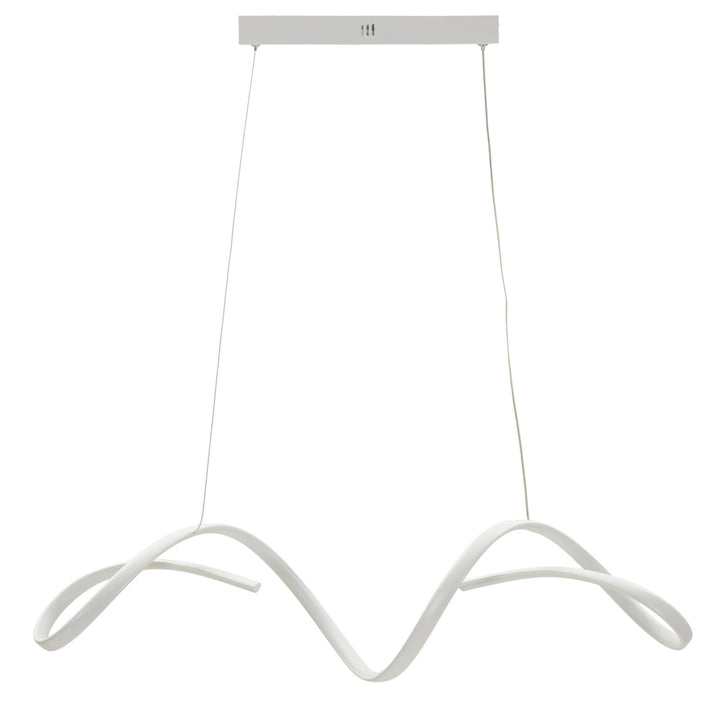 LED CEILING LAMP – Hvid pendel (80 x 20 x 120 cm)