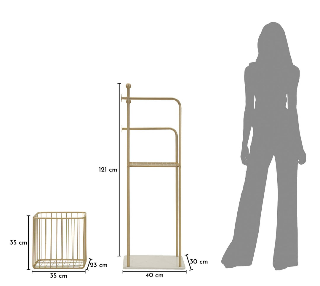 FLISH HÅNDKLÆDEHOLDER CM 40X30X121