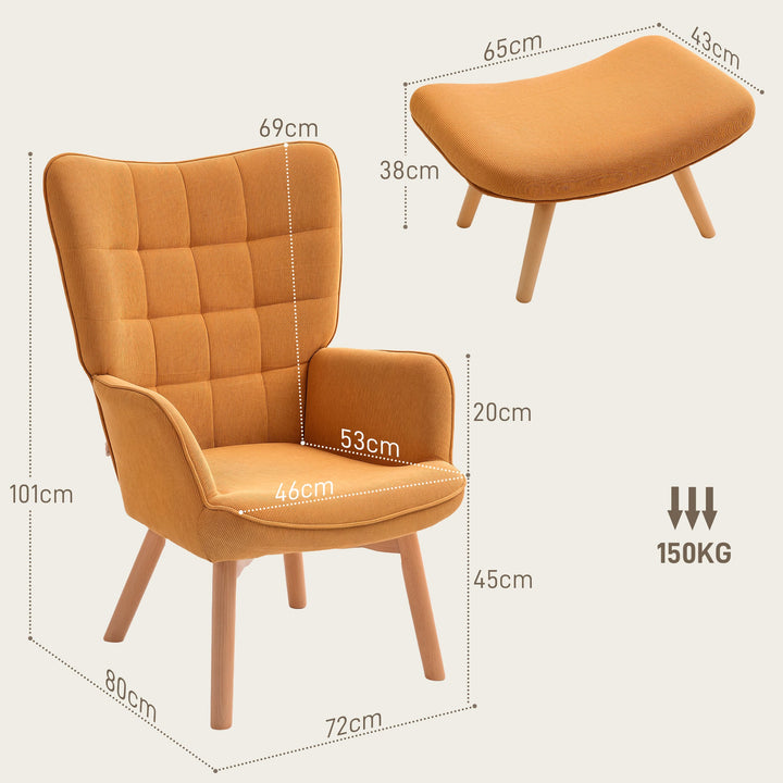 Måldiagram for accentstol 80 x 72 x 101 cm