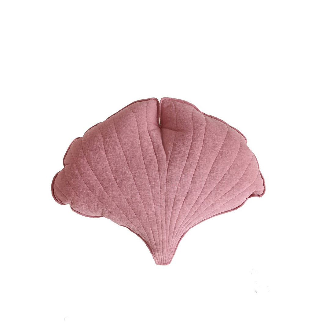 "Dirty Pink" linned Ginkgo Leaf Pude