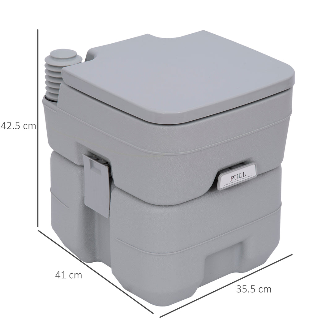 Campingtoilet mobilt toilet kemisk mobilt toilet rejse autocamper
