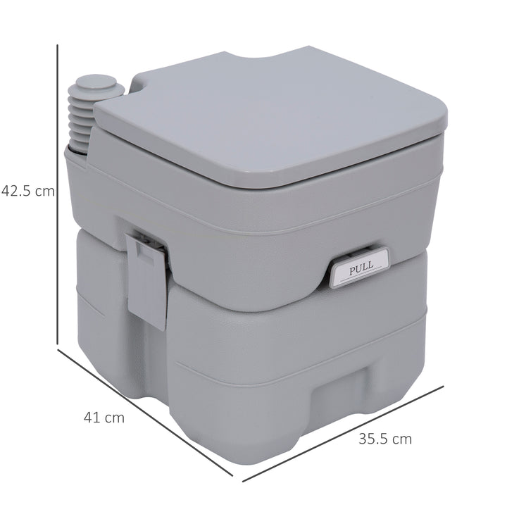 Campingtoilet mobilt toilet kemisk mobilt toilet rejse autocamper