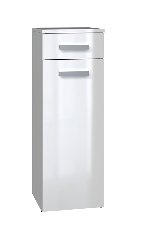 Badeværelsesskab, Dybde: 30cm, Bredde: 30cm, Højde: 85cm