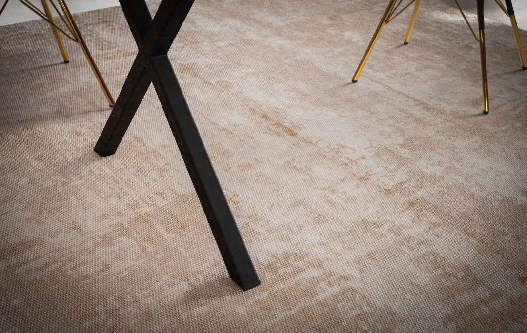 Spisebord 140x80x76 cm akacie massivt træ/metal spisebord trækant, massivt køkkenbord med X-ben i sort