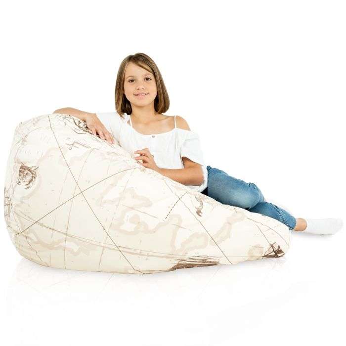 Large Bean Bag Chair XL - Premium Printed Fabric