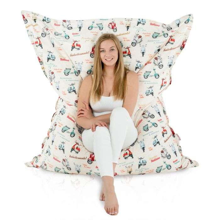 Giant Floor Cushion XXL - Premium Printed Fabric