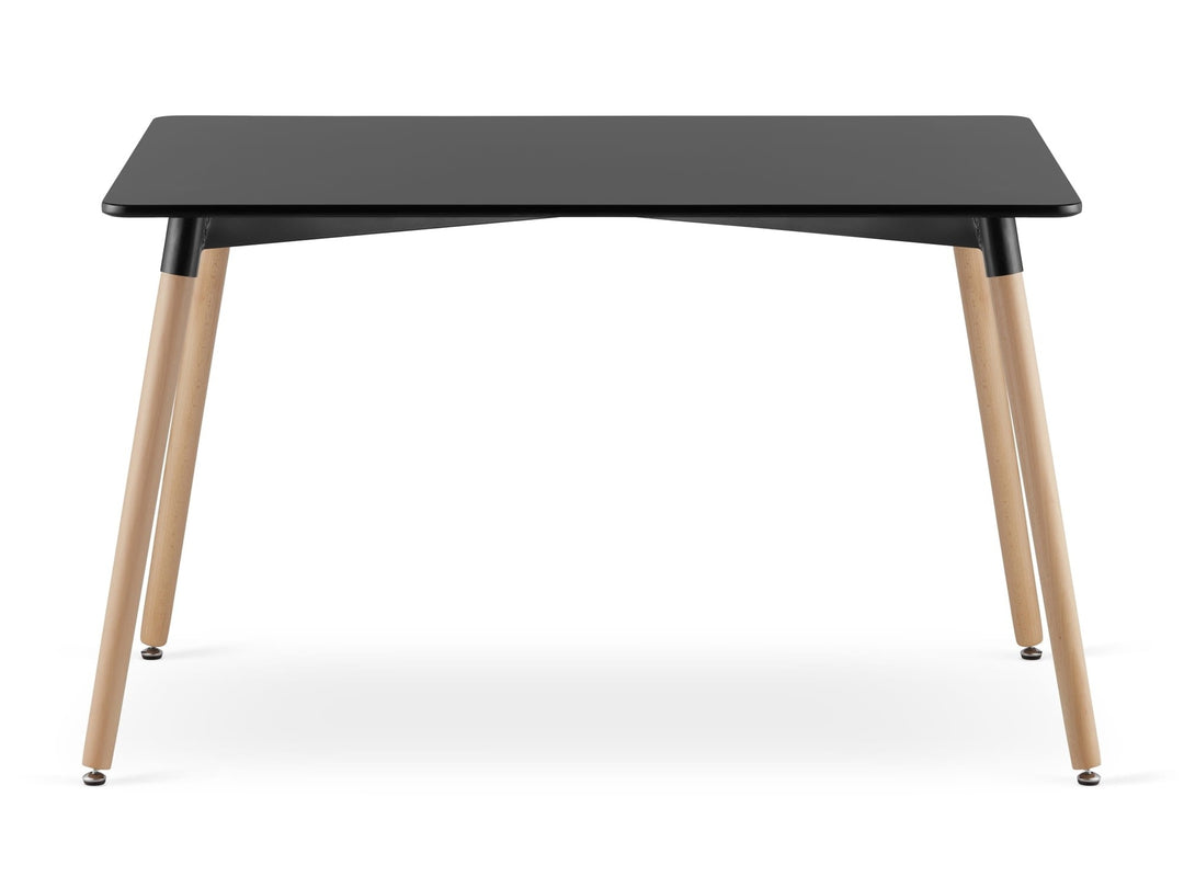 ADRIA bord 120 cm x 80 cm - sort