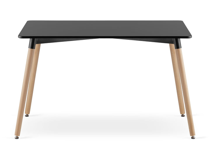 ADRIA bord 120 cm x 80 cm - sort