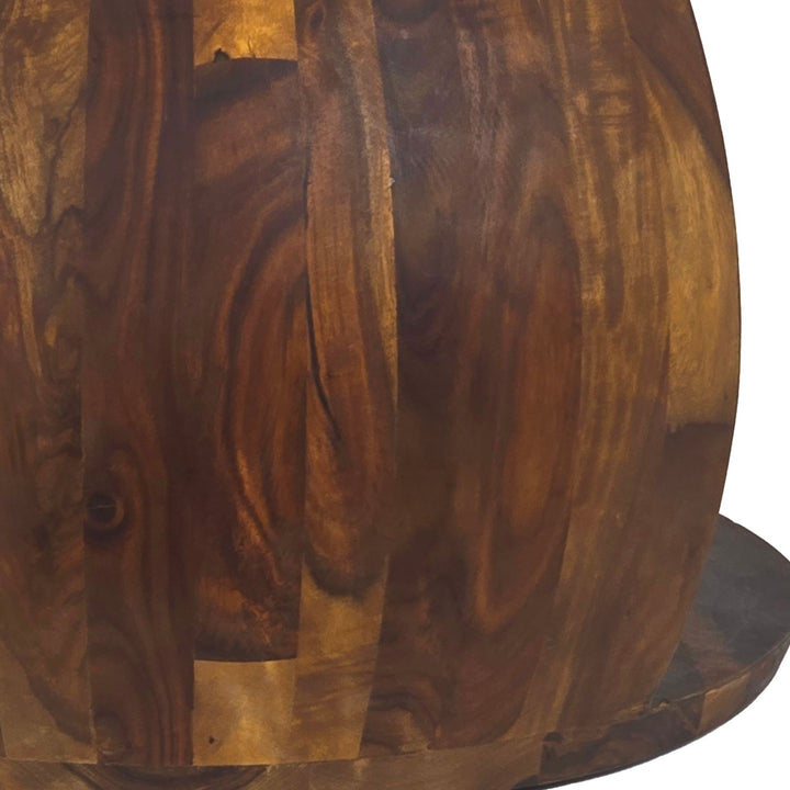 Sofabord 60x60x36 cm massivt sheeshamtræ