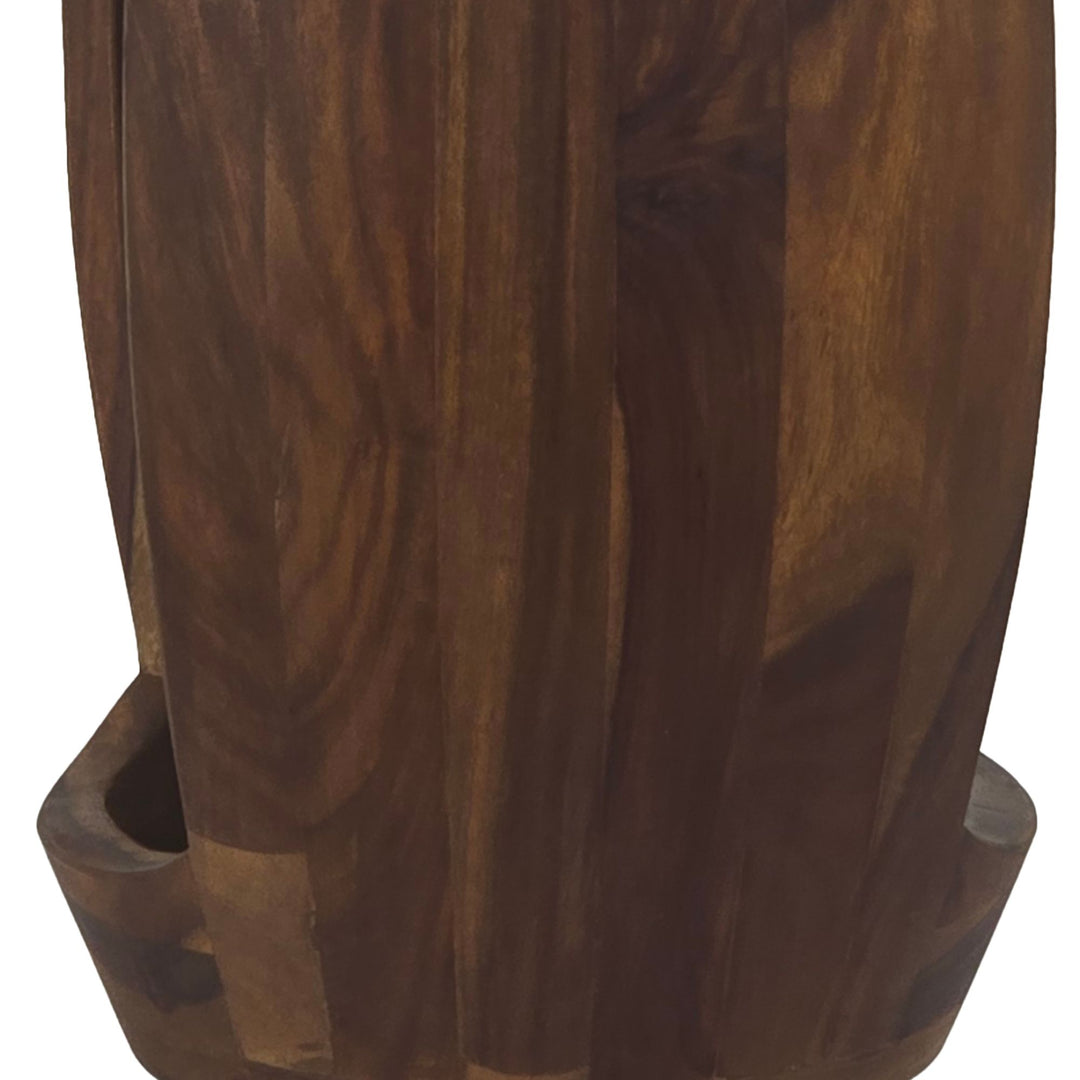 Sidebord 30x30x45 cm massivt sheeshamtræ