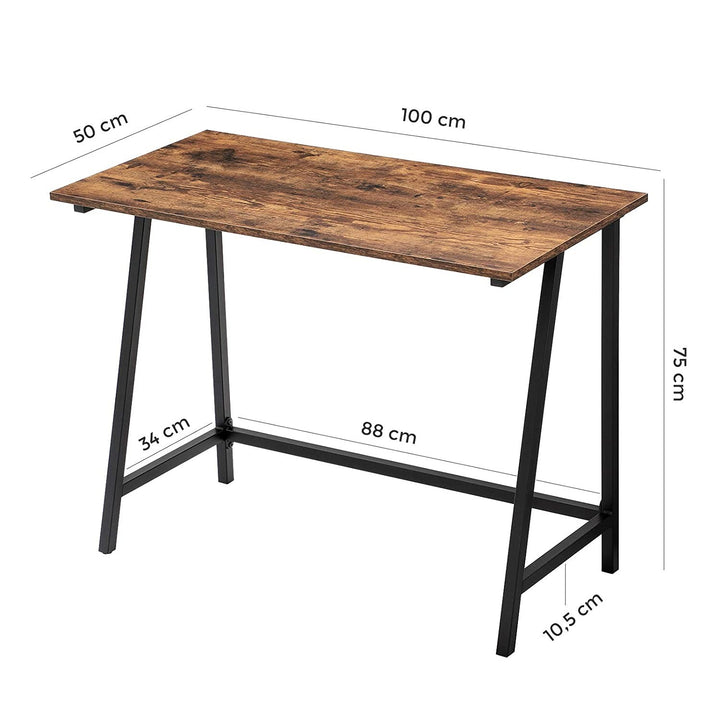 OSKAR skrivebord – funktionelt design i rustik loftstil