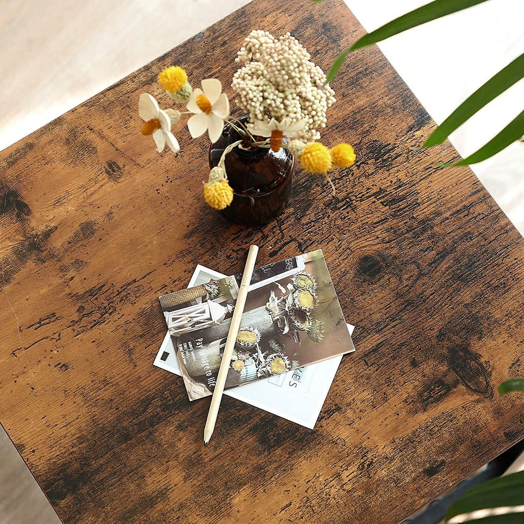 Sidebord i industriel stil, 45 x 45 x 55 cm