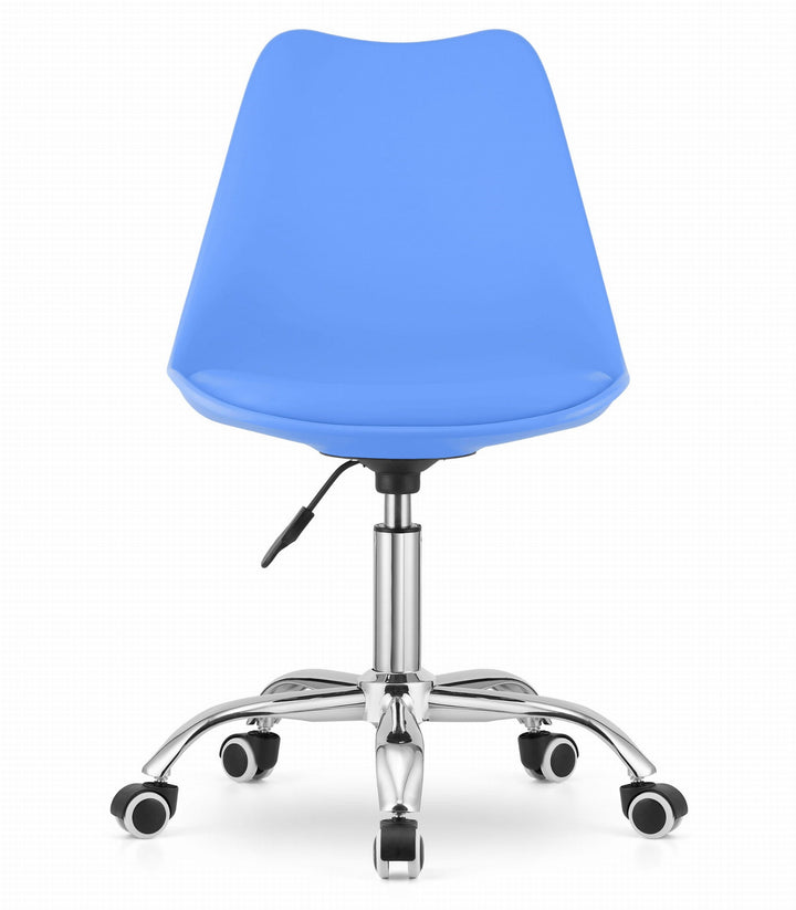 OSKAR ALBA kontorstol – ergonomisk komfort i moderne blå
