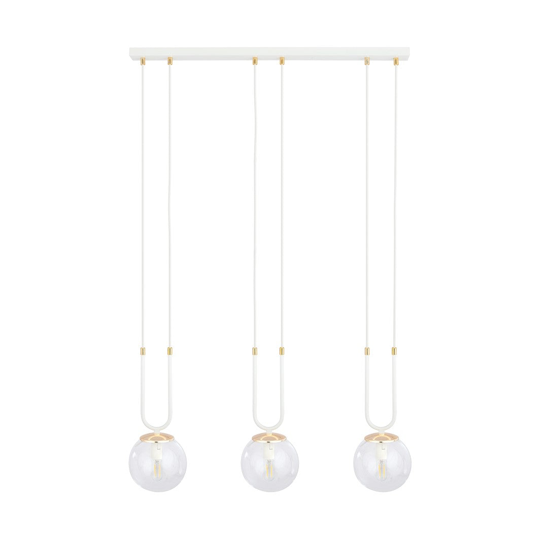 GLAM 3 WHITE/TRANSPARENT