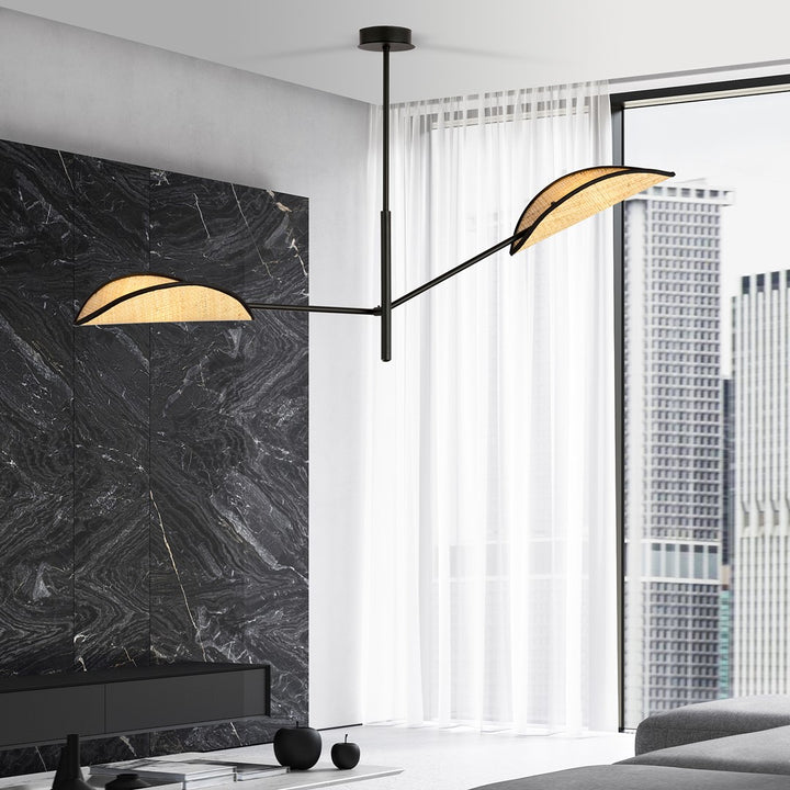 VENE 2 BLACK/RATTAN