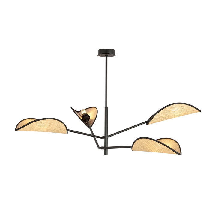 VENE 4 BLACK/RATTAN