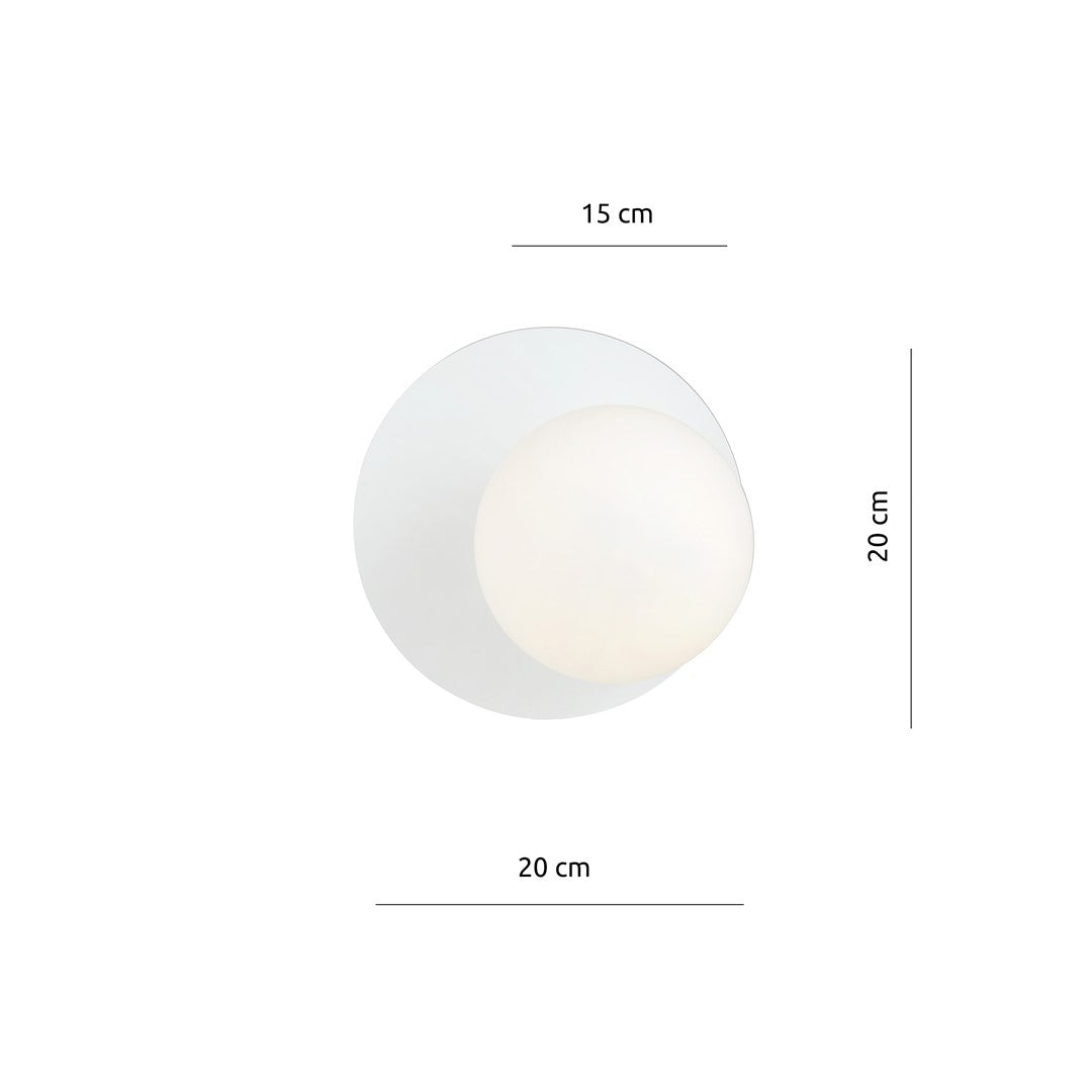OSLO K1 WHITE/OPAL