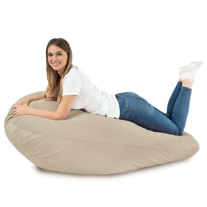 Drop XXL Highback Bean Bag Chair - Soft Velvet