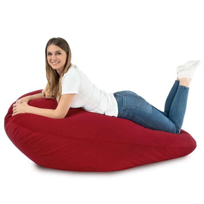 Drop XXL Highback Bean Bag Chair - Soft Velvet
