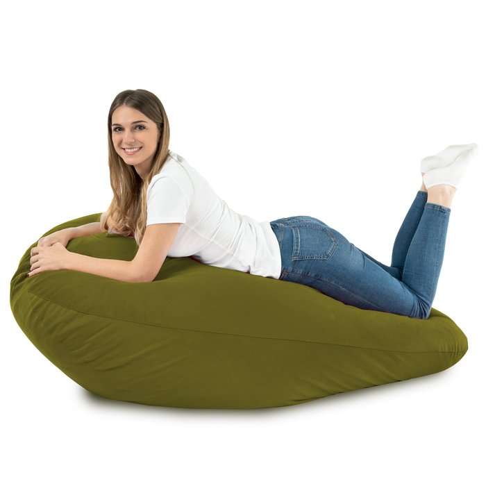 Drop XXL Highback Bean Bag Chair - Soft Velvet