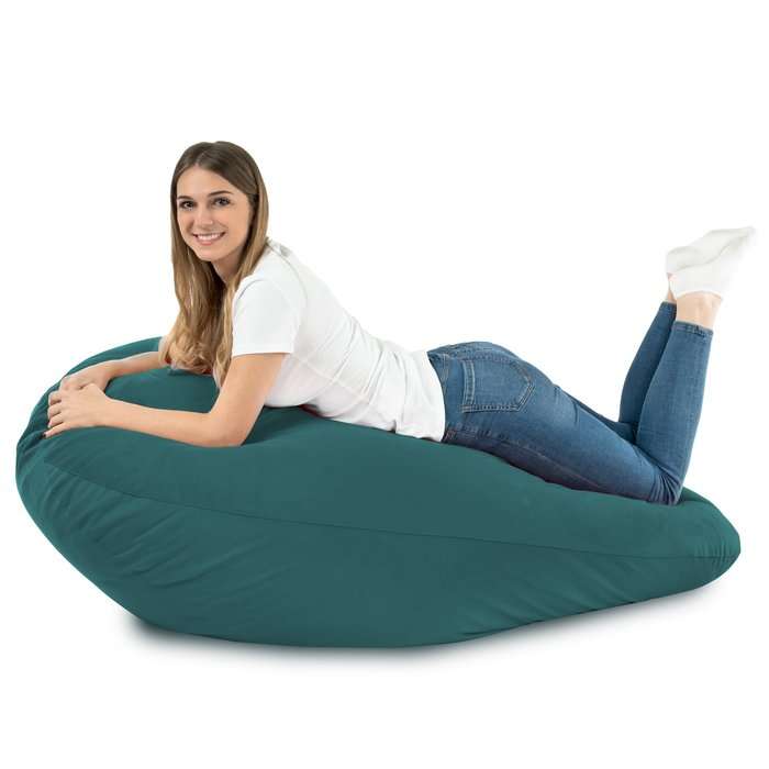 Drop XXL Highback Bean Bag Chair - Soft Velvet