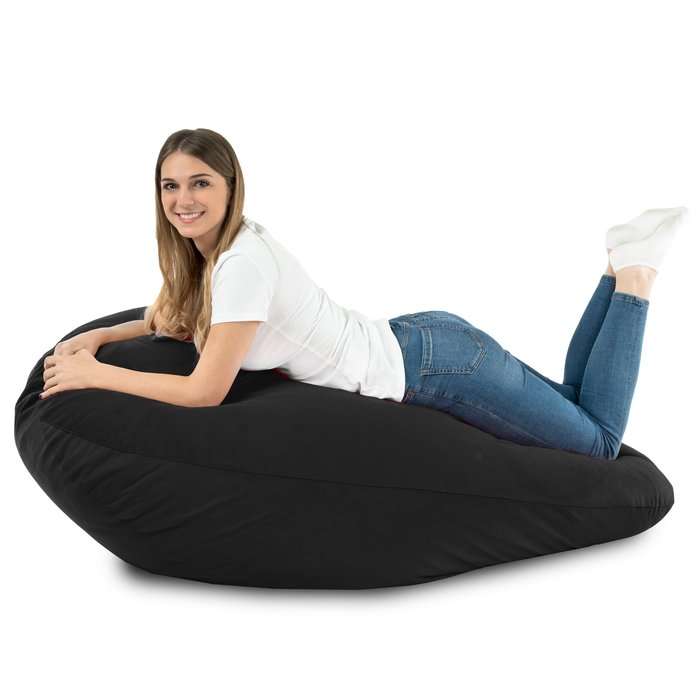 Drop XXL Highback Bean Bag Chair - Soft Velvet