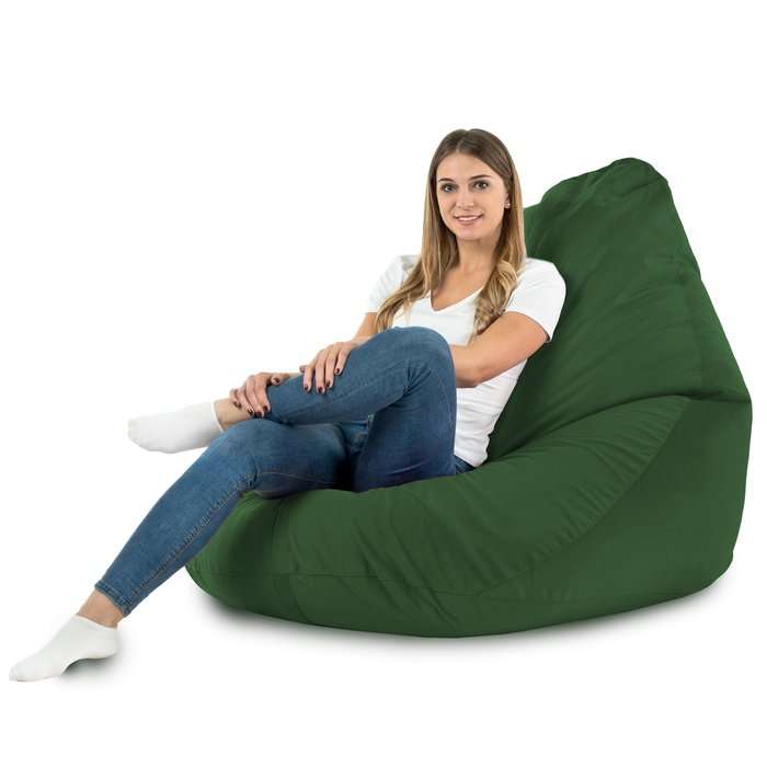 Drop XXL Highback Bean Bag Chair - Soft Velvet
