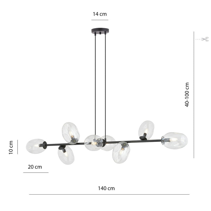 PANDORA 8 BL TRANSPARENT