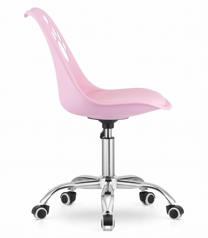 OSKAR PRINT kontorstol – ergonomisk komfort i moderne pink