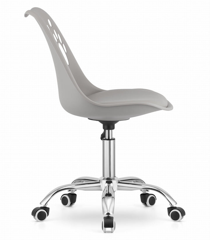 OSKAR PRINT kontorstol – ergonomisk komfort i stilrent design (grå)