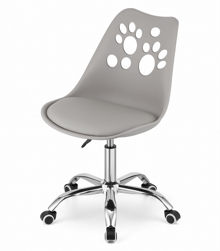 OSKAR PRINT kontorstol – ergonomisk komfort i stilrent design (grå)