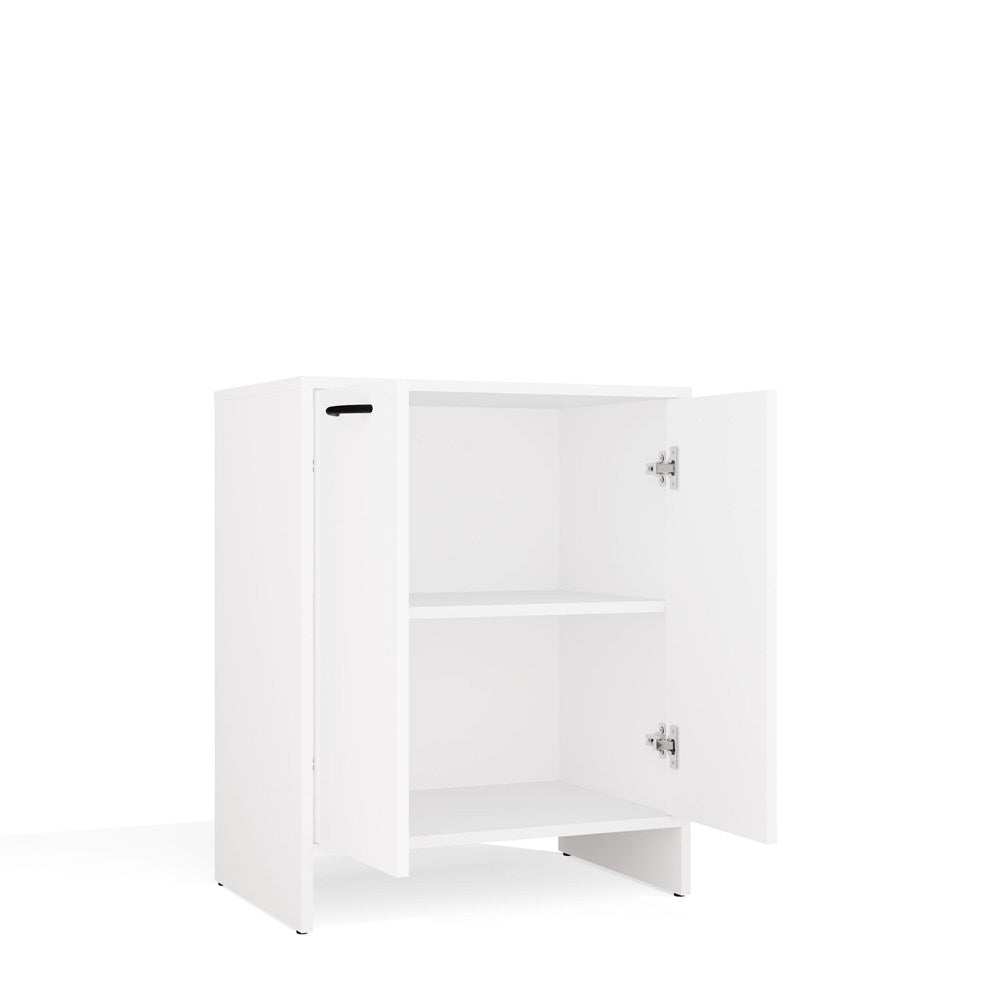 Underskab til vask, Bredde: 60 cm Højde: 74 cm Dybde: 40 cm, hvid