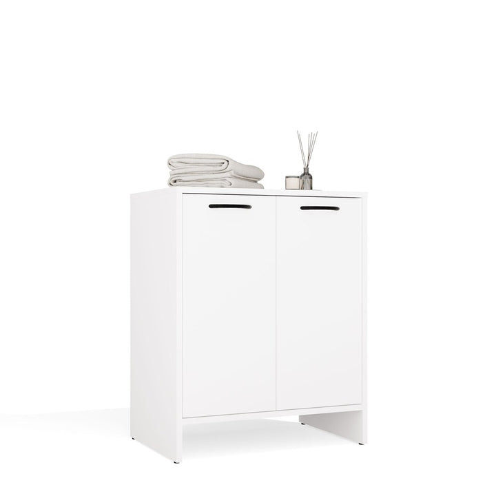 Underskab til vask, Bredde: 60 cm Højde: 74 cm Dybde: 40 cm, hvid