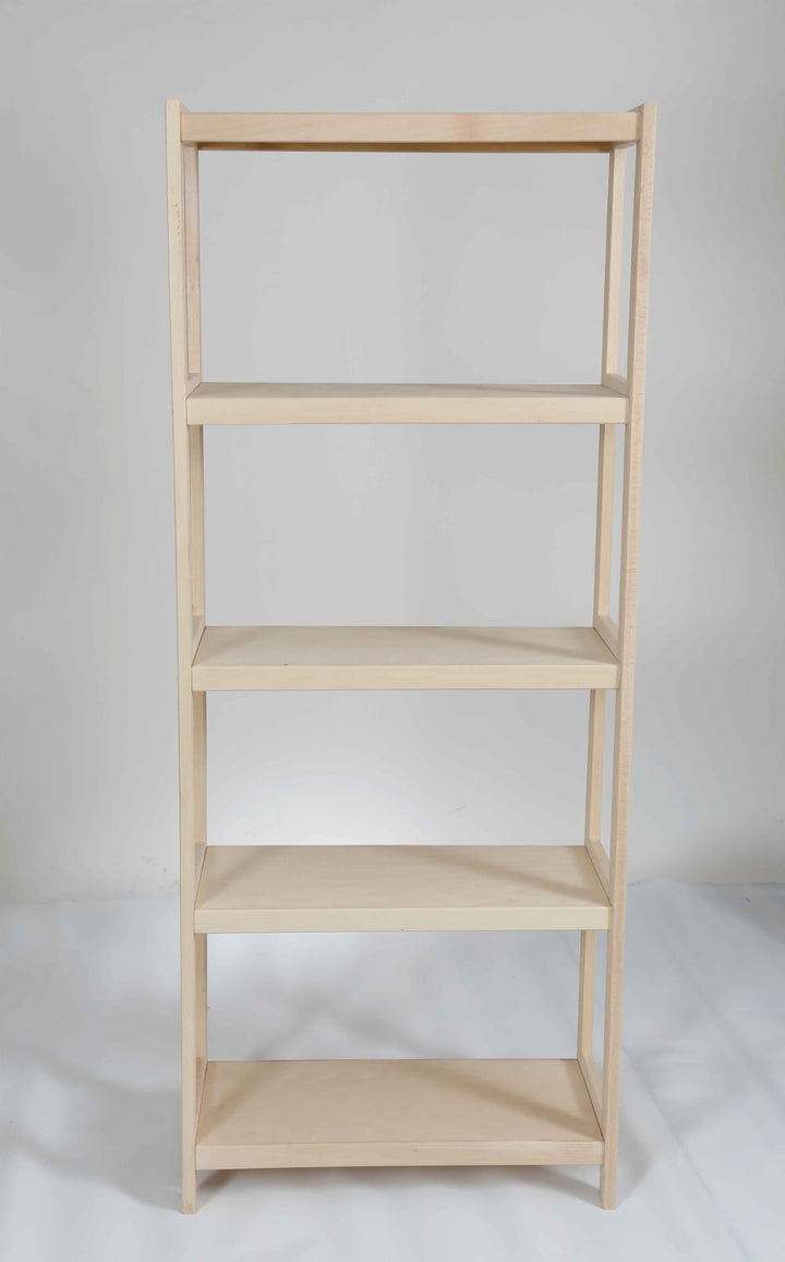 Bogreol i bøgetræ STRONG, 5 hylder, 173 × 80 × 38 cm