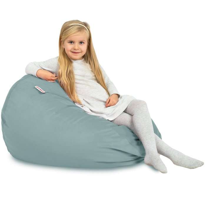 Kids Bean Bag Chair L - Soft Velvet