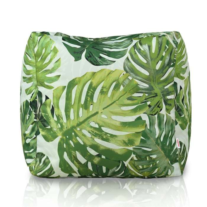 Square Cube Ottoman - Premium Printed Fabric