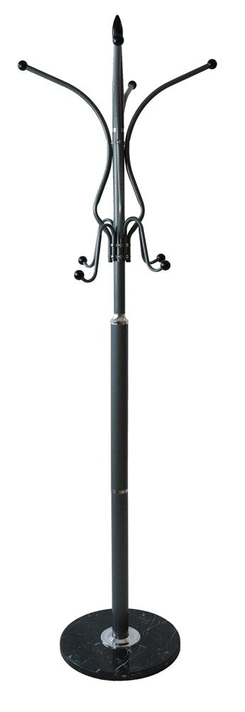 Stumtjener med tung marmorfod, grå