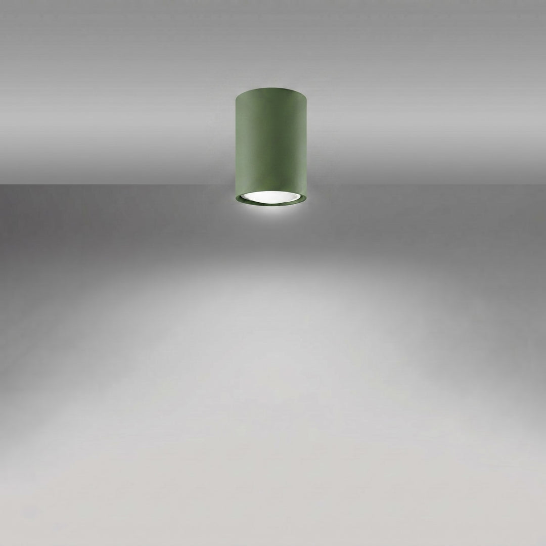 Loftlampe LAGOS 10 olivengrøn