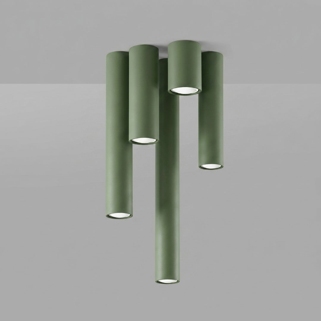 Loftlampe LAGOS 10 olivengrøn