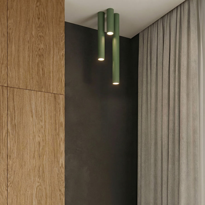 Loftlampe LAGOS 20 olivengrøn